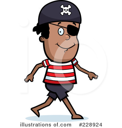 Royalty-Free (RF) Pirate Clipart Illustration by Cory Thoman - Stock Sample #228924