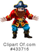 Pirate Clipart #433716 by AtStockIllustration