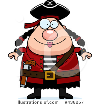 Royalty-Free (RF) Pirate Clipart Illustration by Cory Thoman - Stock Sample #438257