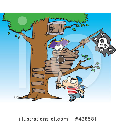 Royalty-Free (RF) Pirate Clipart Illustration by toonaday - Stock Sample #438581
