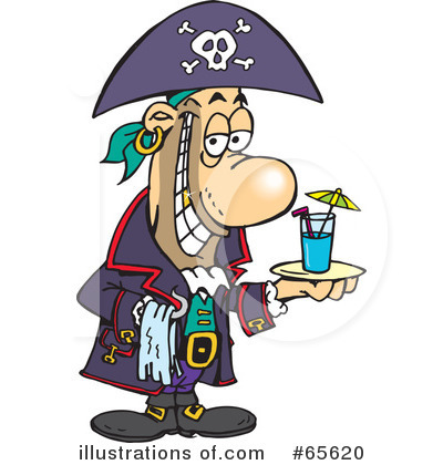 Pirate Clipart #65620 by Dennis Holmes Designs