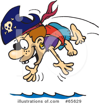 Pirate Clipart #65629 by Dennis Holmes Designs