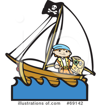 Royalty-Free (RF) Pirate Clipart Illustration by xunantunich - Stock Sample #69142