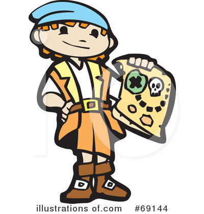 Royalty-Free (RF) Pirate Clipart Illustration by xunantunich - Stock Sample #69144