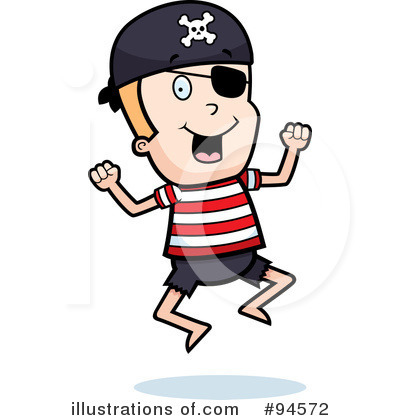 Royalty-Free (RF) Pirate Clipart Illustration by Cory Thoman - Stock Sample #94572
