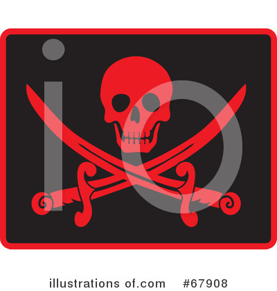Pirate Flag Clipart #67908 by Rosie Piter