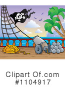 Pirate Ship Clipart #1104917 by visekart