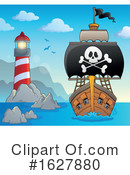 Pirate Ship Clipart #1627880 by visekart