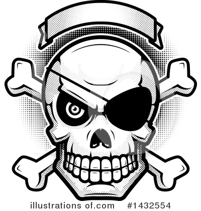 Skull And Crossbones Clipart #1432554 by Cory Thoman