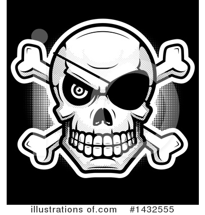 Skull And Crossbones Clipart #1432555 by Cory Thoman