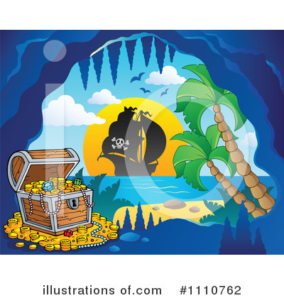 Royalty-Free (RF) Pirates Clipart Illustration by visekart - Stock Sample #1110762