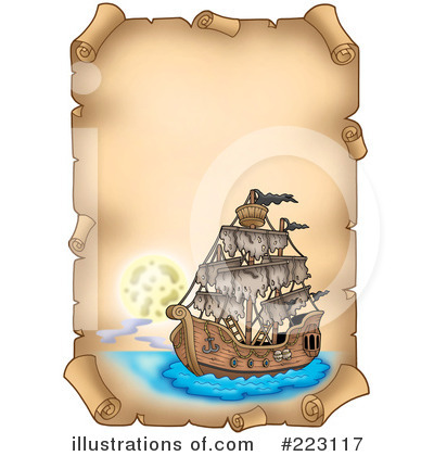Royalty-Free (RF) Pirates Clipart Illustration by visekart - Stock Sample #223117