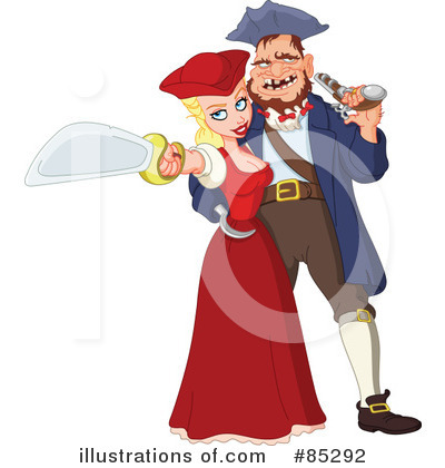 Royalty-Free (RF) Pirates Clipart Illustration by yayayoyo - Stock Sample #85292