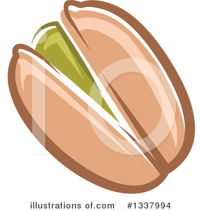 Nut Clipart #1337994 by Vector Tradition SM