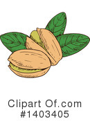 Pistachio Clipart #1403405 by Vector Tradition SM