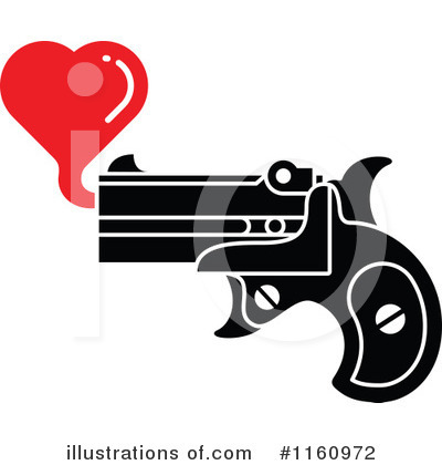 Royalty-Free (RF) Pistol Clipart Illustration by Zooco - Stock Sample #1160972
