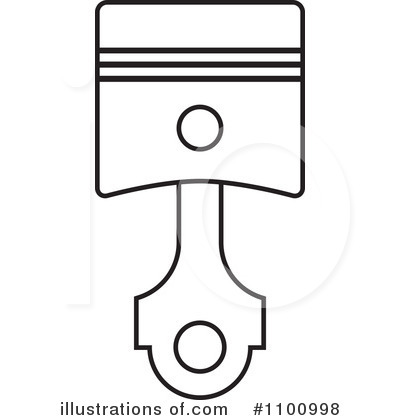 Royalty-Free (RF) Piston Clipart Illustration by Lal Perera - Stock Sample #1100998