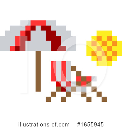 Royalty-Free (RF) Pixel Art Clipart Illustration by AtStockIllustration - Stock Sample #1655945