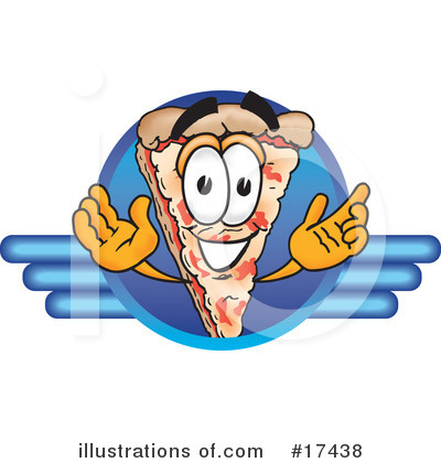 Royalty-Free (RF) Pizza Character Clipart Illustration by Mascot Junction - Stock Sample #17438