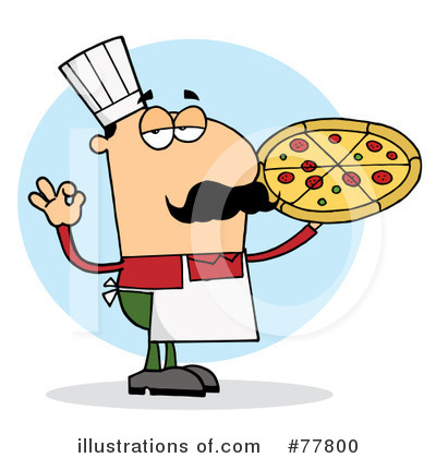 Pizza Clipart #77800 by Hit Toon