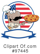 Pizza Chef Clipart #97445 by Hit Toon
