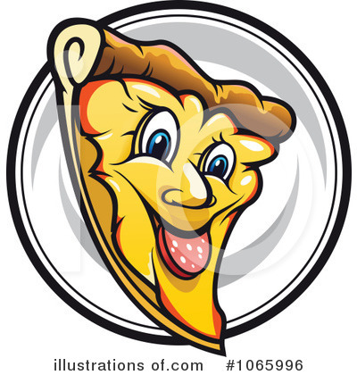 Royalty-Free (RF) Pizza Clipart Illustration by Vector Tradition SM - Stock Sample #1065996
