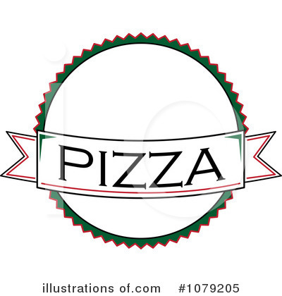 Royalty-Free (RF) Pizza Clipart Illustration by Pams Clipart - Stock Sample #1079205