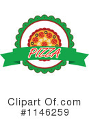 Pizza Clipart #1146259 by Vector Tradition SM