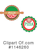 Pizza Clipart #1146260 by Vector Tradition SM