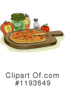 Pizza Clipart #1193649 by BNP Design Studio