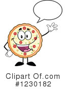 Pizza Clipart #1230182 by Hit Toon