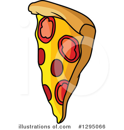 Royalty-Free (RF) Pizza Clipart Illustration by Vector Tradition SM - Stock Sample #1295066