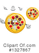 Pizza Clipart #1327867 by Vector Tradition SM