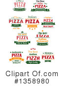 Pizza Clipart #1358980 by Vector Tradition SM