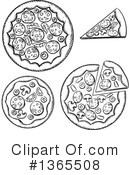 Pizza Clipart #1365508 by Vector Tradition SM