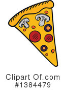 Pizza Clipart #1384479 by Vector Tradition SM