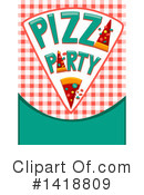 Pizza Clipart #1418809 by BNP Design Studio