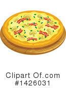 Pizza Clipart #1426031 by Vector Tradition SM