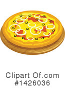 Pizza Clipart #1426036 by Vector Tradition SM