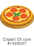 Pizza Clipart #1426037 by Vector Tradition SM