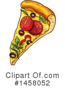 Pizza Clipart #1458052 by Vector Tradition SM