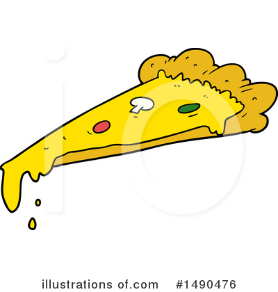 Royalty-Free (RF) Pizza Clipart Illustration by lineartestpilot - Stock Sample #1490476