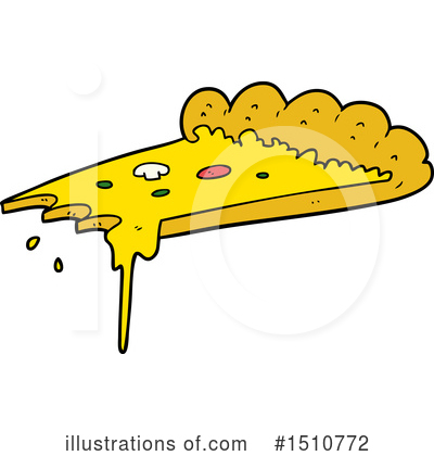 Royalty-Free (RF) Pizza Clipart Illustration by lineartestpilot - Stock Sample #1510772