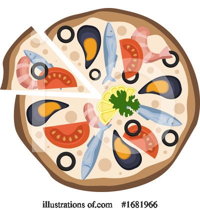 Royalty-Free (RF) Pizza Clipart Illustration by Morphart Creations - Stock Sample #1681966