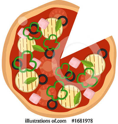 Royalty-Free (RF) Pizza Clipart Illustration by Morphart Creations - Stock Sample #1681978