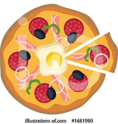 Pizza Clipart #1681980 by Morphart Creations