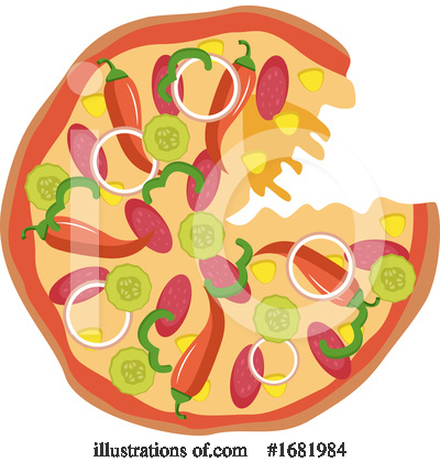Pizza Clipart #1681984 by Morphart Creations