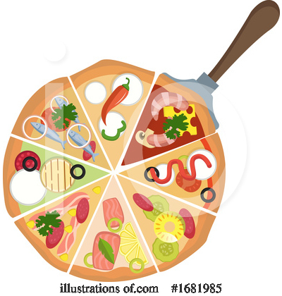 Pizza Clipart #1681985 by Morphart Creations