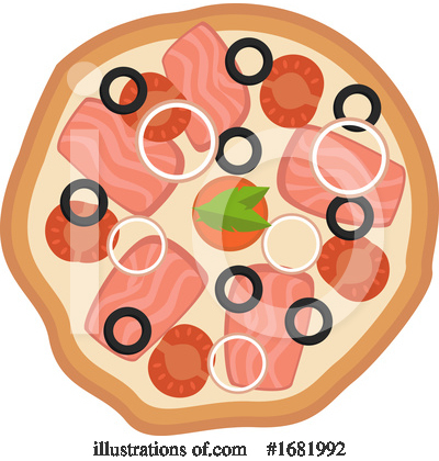 Royalty-Free (RF) Pizza Clipart Illustration by Morphart Creations - Stock Sample #1681992