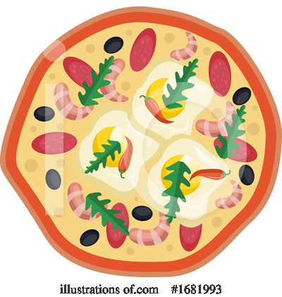 Royalty-Free (RF) Pizza Clipart Illustration by Morphart Creations - Stock Sample #1681993